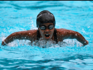 Aklan’s Kyla Soguilon is one of the products of the Philippine Swimming League Novice-Motivational Meet. She has won numerous medals in international competitions including in South Africa, Singapore, Thailand and Hong Kong. CONTRIBUTED PHOTO