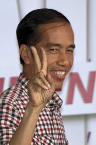 Presidential candidate Jakarta governor Joko Widodo. AFP PHOTO