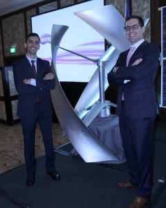 UGE’s Business Development vice president Joshua Rogol (right) and Business Development manager Sandeep Sharma visited the country to present businesses, as well as the opportunity of securing a $5-million Philippine Renewable Energy Fund program for the government