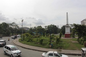 The original Anda monument was erected in 1871 near the Pasig River, in honor of Simón de Anda y Salazar’s successful repulsion of British invaders in 1764. The monument was rebuilt at its present site after the original was destroyed in World War II. PHOTO BY RUY MARTINEZ 