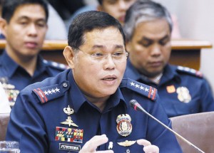  PNP chief Alan Purisima.  PHOTO BY RENE DILAN 