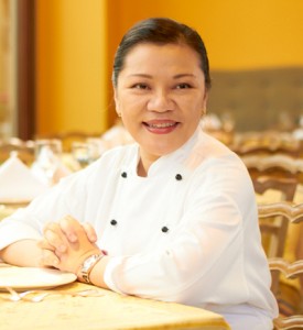 Executive chef Vicky Pacheco