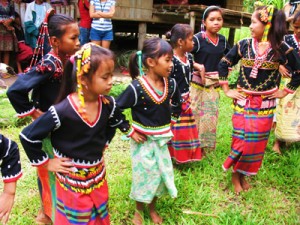 B’laan children from Datal Tampal in Malungon, Saranggani province