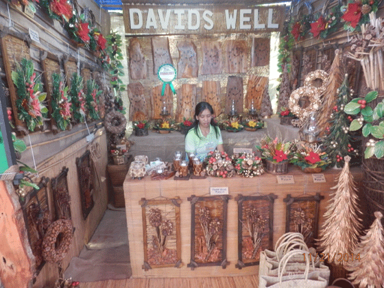 A booth that forms part of the “Let’s Go Negosyo” exhibit is shown here. The exhibit will feature local products from La Union and is set to jumpstart the holiday celebrations in San Fernando City next month. PHOTO BY WILLIAM JUN GARCIA