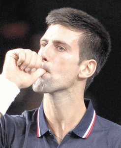 Novak Djokovic AFP PHOTO