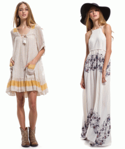 Owned by the Urban Outfitters group, Free People is well-known for their bohemian chic vibe