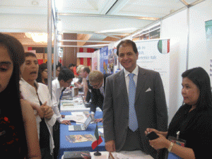 The Ambassador attends November’s European Higher Education Fair PHOTO FROM THE AUTHOR