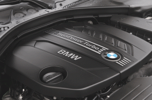 The uber powerful twin-turbo diesel engine of the 420d Coupe Sport