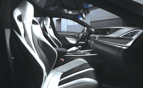 The Lexus GS-F’s interior is sure to impress