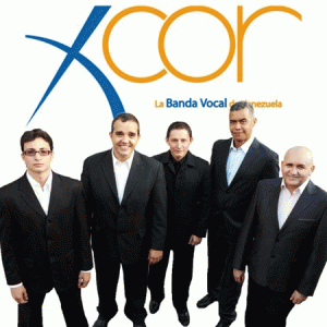 The XCOR vocal group is composed of Jose Gregorio Moncado, contratenor Guillermo Mejia, bass Eliezer Arrieche, tenor Alejandro Level, and tenor Andres Heredia