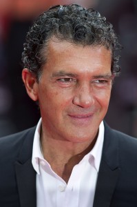 This August 4, 2014 file photo shows Spanish actor Antonio Banderas as he arrives for the World Premiere of the film: 'The Expendables 3' in central London.  AFP PHOTO 
