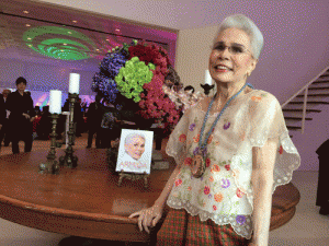 Armida Siguion-Reyna at the launch of her biography, ‘Armida: Unfinished Memoir’