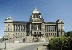 The main historical building of the Czech National Museum was built in the late 19th century