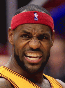 LeBron James AFP FILE PHOTO