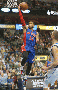 D.J. Augustin AFP PHOTO