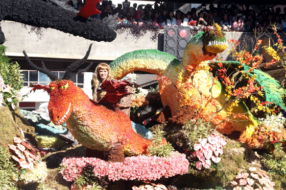 A magical world is what The Baguio Country Club wants spectators to discover in its float for this year’s Panagbenga Flower Festival in Baguio City. The float is one of 16 that paraded along Session Road down to the Athletic Bowl at Burnham park in the City of Pines and summer capital of the Philippines on Sunday. PHOTO BY THOM F. PICANA