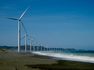 Ayala’s wind farm in bangui, Ilocos Nort