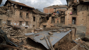 TOTAL DESTRUCTION These photos show the destruction of buildings after an earthquake devasted the Kathmandu Valley on April 25. Rescuers in Nepal are battling to reach remote communities devastated by a huge earthquake that has killed at least 4,310 people, as the impoverished country’s leader said relief workers had still not reached many of the worst-hit areas. AFP PHOTO