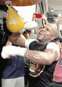 Floyd Mayweather Jr. AFP PHOTO