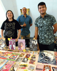 The team behind Meganon Comics is all set to lay out their titles today