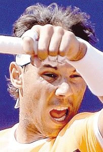 Rafael Nadal  AFP PHOTO