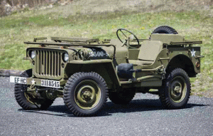 The 1944 Jeep from Willys.