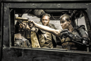 I wonder who really is the main character here—is it Max or Charlize Theron’s Imperator Furiosa?