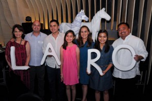 Giving back is all in the family: (from left) denise Mañosa, dino Mañosa, architect Gelo Mañosa, isabella Tanjutco, bambi MañosaTanjutco, natasha Tanjutco, and vince Tanjutco 