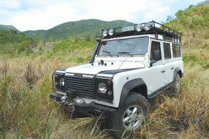 A typical 4WD vehicle fitted with lesser-known but very effective off-road accessories.