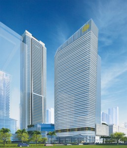  Image of the proposed Philippine Stock Exchange Headquarters in bonifacio Global City 