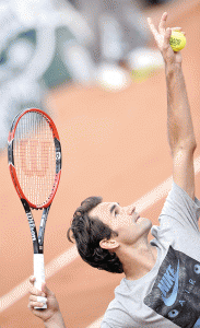 Roger Federer AFP PHOTO