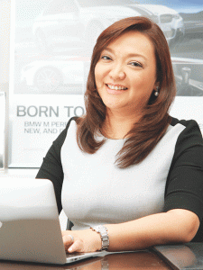 Maricar Cristobal-Parco, president of Asian Carmakers Corporation, at one point of her career slowed down to give more time to her family.