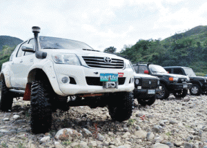 The tire width for off-roaders will depend on the preference of the vehicle owner.