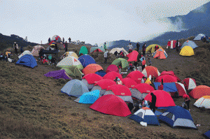 The largest and the most popular campspite in Mount Pulag is Camp 2 that can accommodate over a hundred tents.