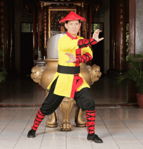 Richard Yap shows off his Wushu moves as superhero Kung Fu Chinito