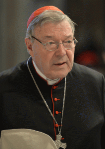 Australian Cardinal George Pell AFP PHOTO