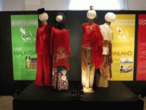 Malaysian and Thai traditional attires featured at the exhibit