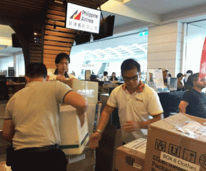 Some 500 tons of relief goods start their journey from Taiwan to the Philippines for the victims of the June 17 fire in Boracay