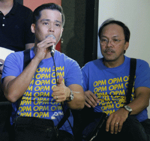 OPM members Noel Cabangon and Dingdong Avanzado