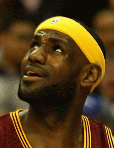 LeBron James AFP PHOTO