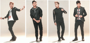 Martin De Vera, Bryan Olano, Adrian Pascual and MJ Magno are four of the 18 contestants of ‘To the Top’