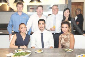 (Standing from left) David Daniels, market access manager of Citrus Australia, Anthony Weymouth, senior trade commissioner of Austrade Manila, Australian Ambassador Bill Tweddell, and Suzanne Ong of the Victorian Government; (Seated from left) Iya Villania, Chris Everingham, Fely Irvine