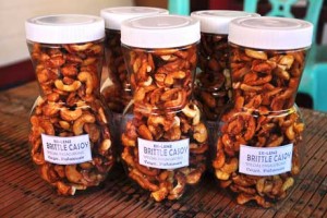 Roasted cashew laced with syrup is the best pasalubong from Cuyo.