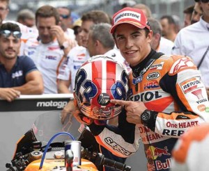 Honda MotoGP rider Marc Marquez.