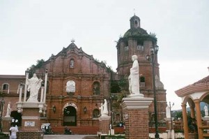 The San Juan de Bautista Church in Liliw, Laguna where the author and subject met