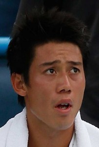 Kei Nishikori  AFP PHOTO