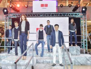Uniqlo showcases the many ways to wear denim today at its latest runway show at Mega Fashion Hall
