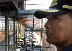 CHIEF AHOY National Police Director-General Ricardo Marquez wants more measures done to ease traffic flow on EDSA. PHOTO BY MIKE DE JUAN