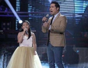 Elha in a power duet with Jed Madela