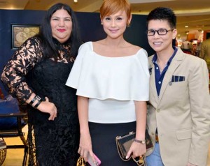  Ana Rocha, Marilen Montenegro, and Tessa Alindogan  for Rustan’s Inspired Living